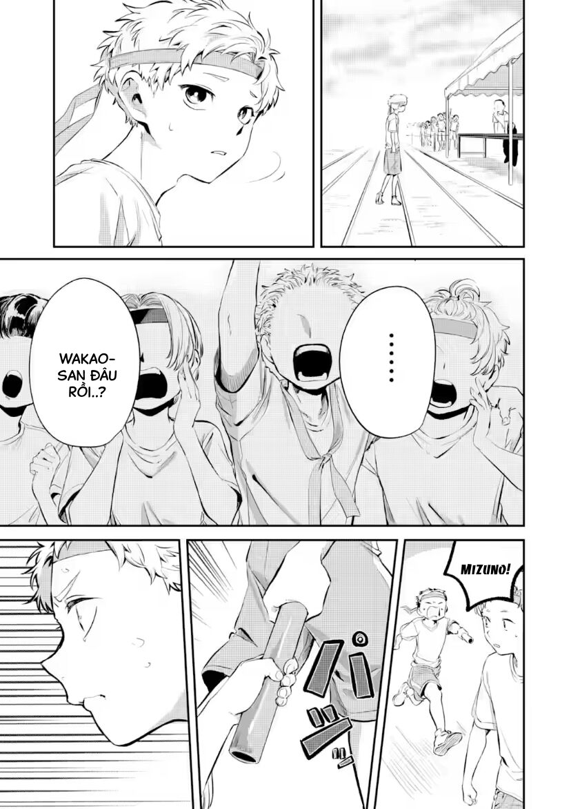 Cô Bạn Wakao-San Bàn Bên Có Vẻ Nhìn Thấy Gương Mặt Của Tôi Nhưng Tôi Thì Không: Chapter 15