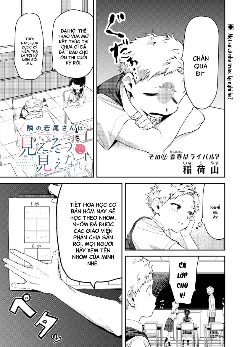 Cô Bạn Wakao-San Bàn Bên Có Vẻ Nhìn Thấy Gương Mặt Của Tôi Nhưng Tôi Thì Không: Chapter 17