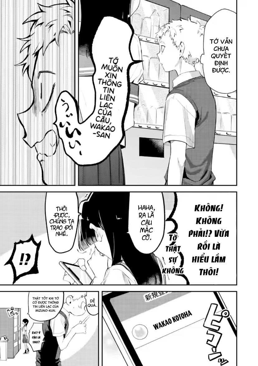 Cô Bạn Wakao-San Bàn Bên Có Vẻ Nhìn Thấy Gương Mặt Của Tôi Nhưng Tôi Thì Không: Chapter 17