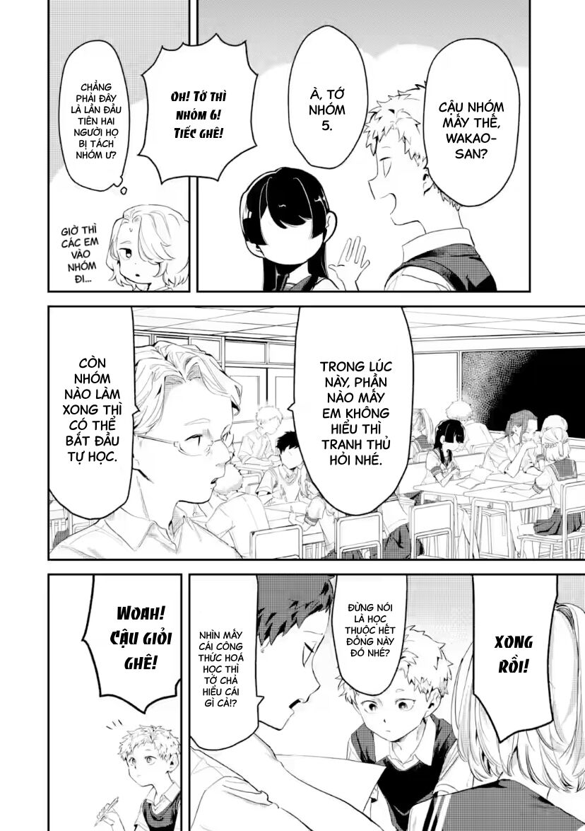 Cô Bạn Wakao-San Bàn Bên Có Vẻ Nhìn Thấy Gương Mặt Của Tôi Nhưng Tôi Thì Không: Chapter 17