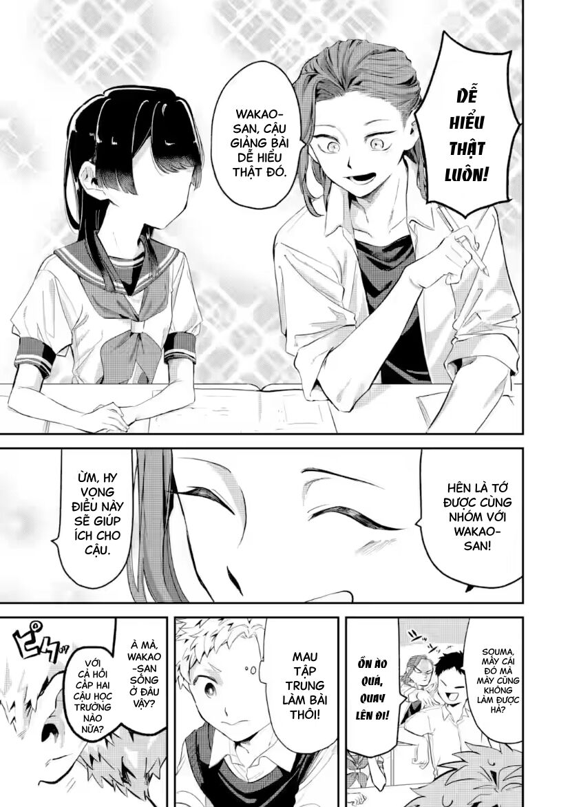 Cô Bạn Wakao-San Bàn Bên Có Vẻ Nhìn Thấy Gương Mặt Của Tôi Nhưng Tôi Thì Không: Chapter 17