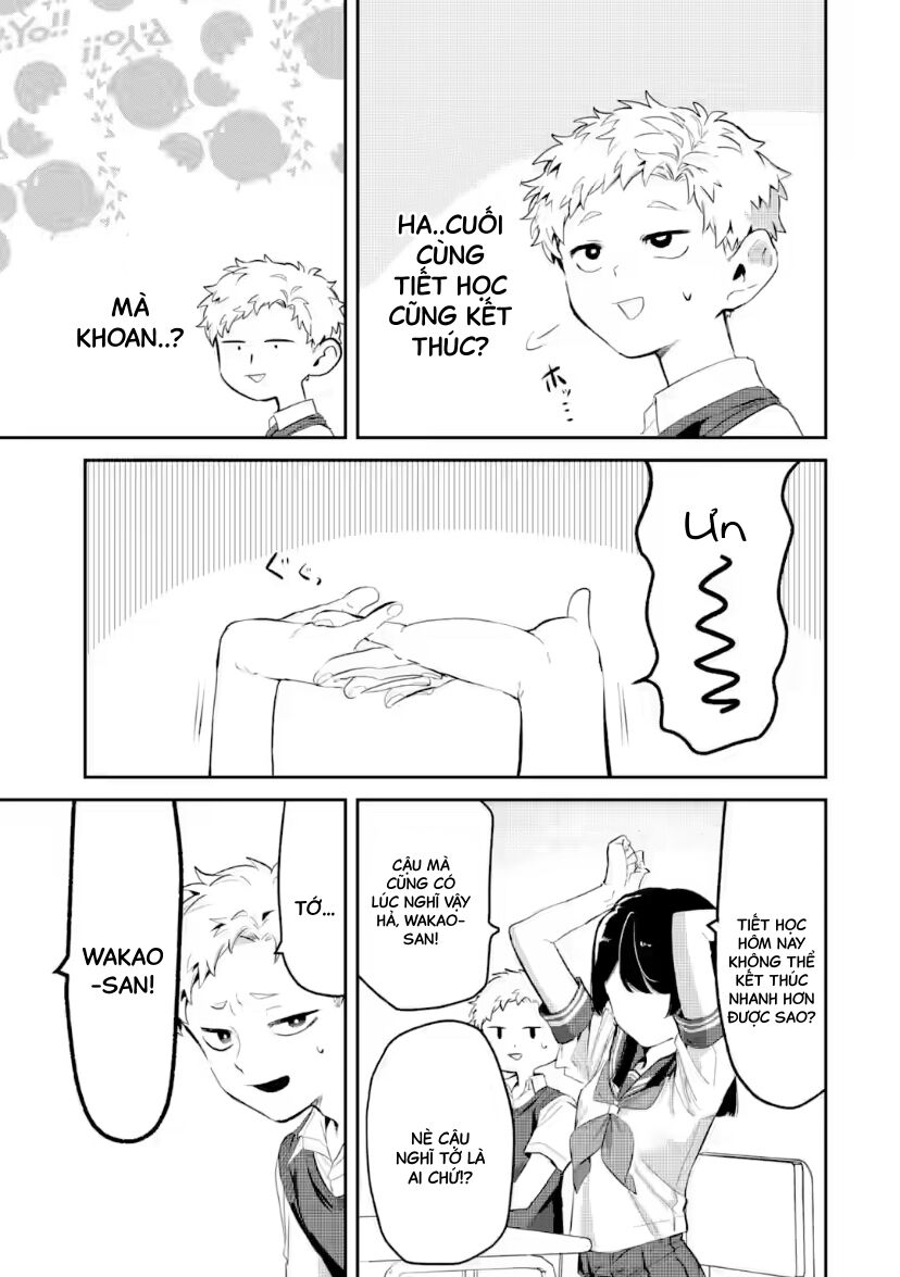 Cô Bạn Wakao-San Bàn Bên Có Vẻ Nhìn Thấy Gương Mặt Của Tôi Nhưng Tôi Thì Không: Chapter 17