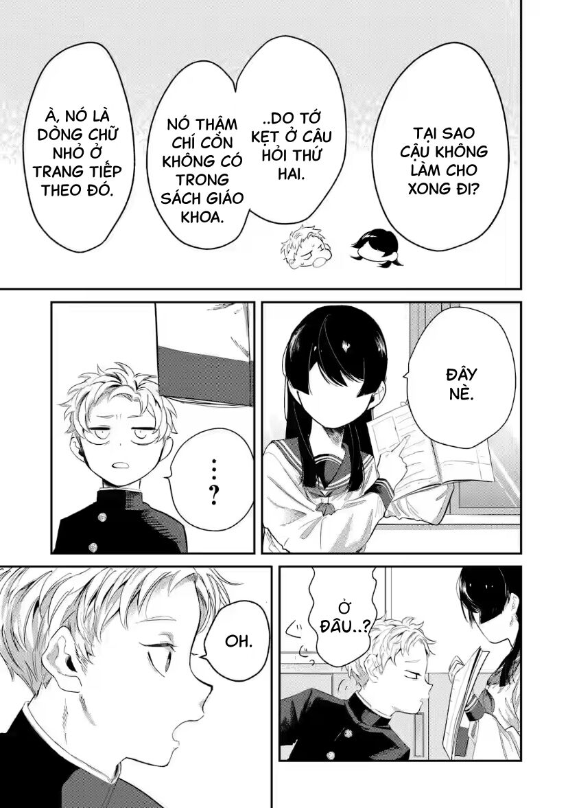 Cô Bạn Wakao-San Bàn Bên Có Vẻ Nhìn Thấy Gương Mặt Của Tôi Nhưng Tôi Thì Không: Chapter 2