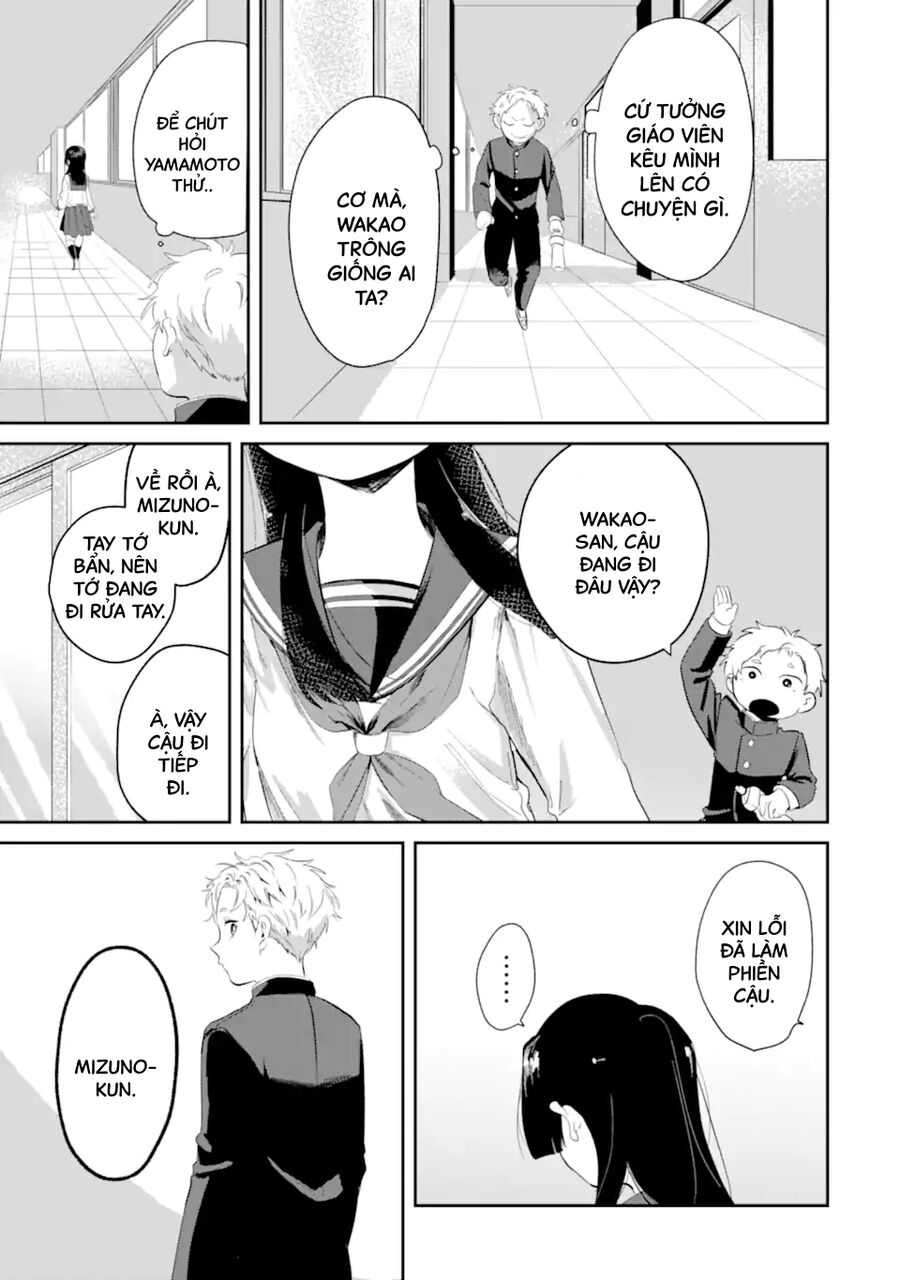 Cô Bạn Wakao-San Bàn Bên Có Vẻ Nhìn Thấy Gương Mặt Của Tôi Nhưng Tôi Thì Không: Chapter 4