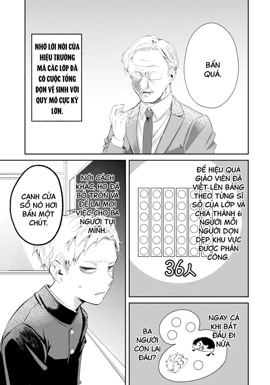 Cô Bạn Wakao-San Bàn Bên Có Vẻ Nhìn Thấy Gương Mặt Của Tôi Nhưng Tôi Thì Không: Chapter 4