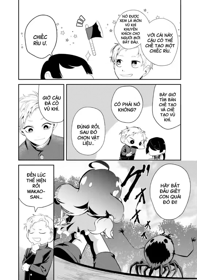 Cô Bạn Wakao-San Bàn Bên Có Vẻ Nhìn Thấy Gương Mặt Của Tôi Nhưng Tôi Thì Không: Chapter 5