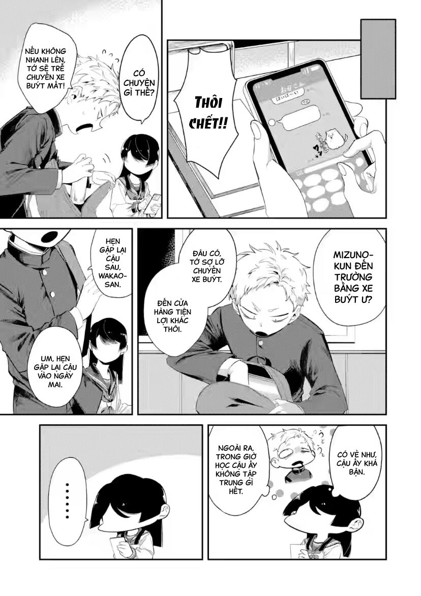 Cô Bạn Wakao-San Bàn Bên Có Vẻ Nhìn Thấy Gương Mặt Của Tôi Nhưng Tôi Thì Không: Chapter 7
