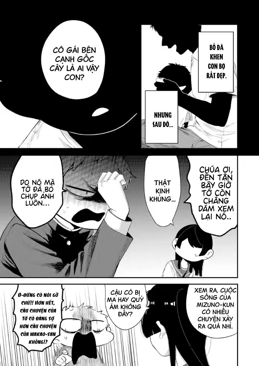 Cô Bạn Wakao-San Bàn Bên Có Vẻ Nhìn Thấy Gương Mặt Của Tôi Nhưng Tôi Thì Không: Chapter 8