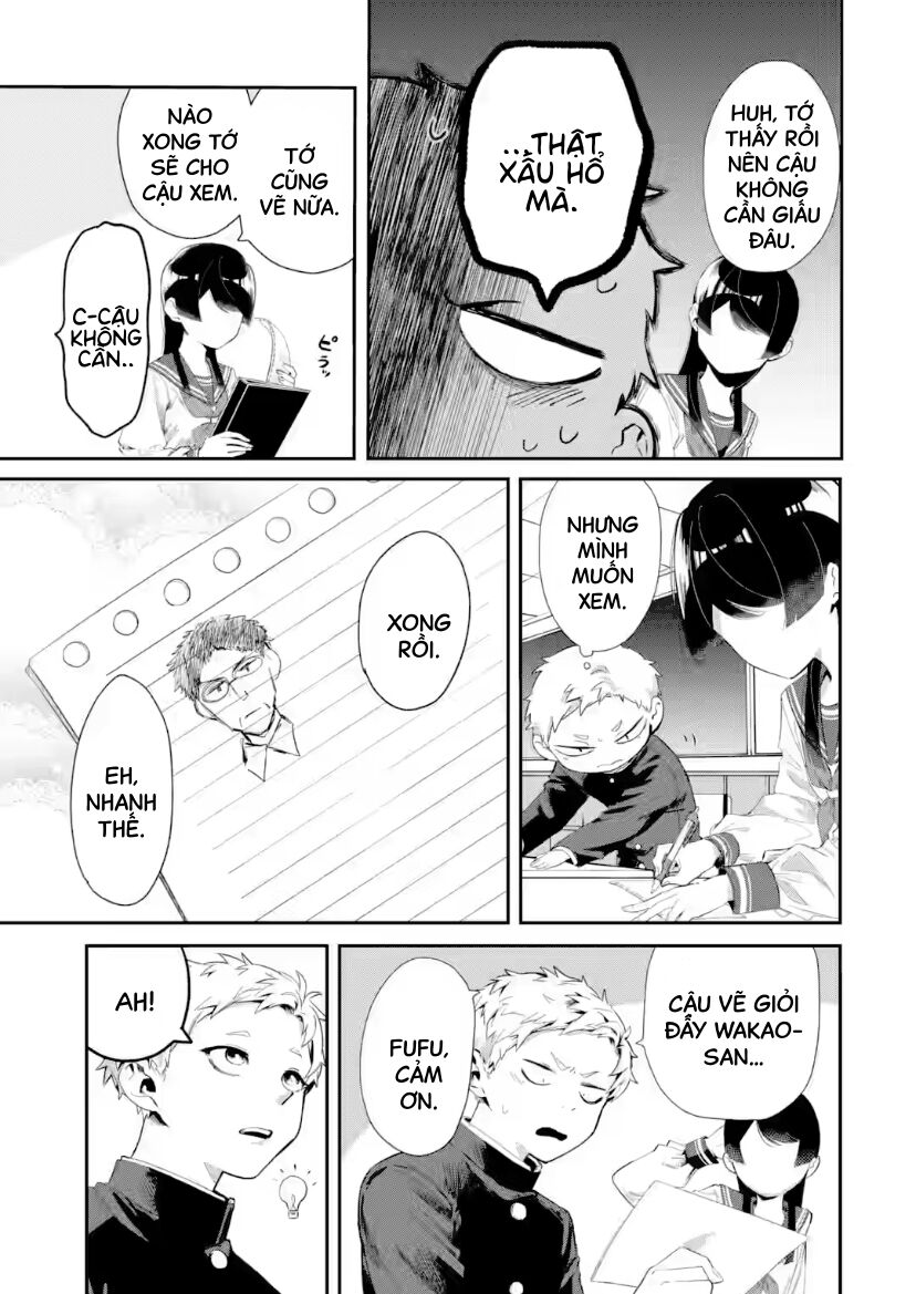 Cô Bạn Wakao-San Bàn Bên Có Vẻ Nhìn Thấy Gương Mặt Của Tôi Nhưng Tôi Thì Không: Chapter 9