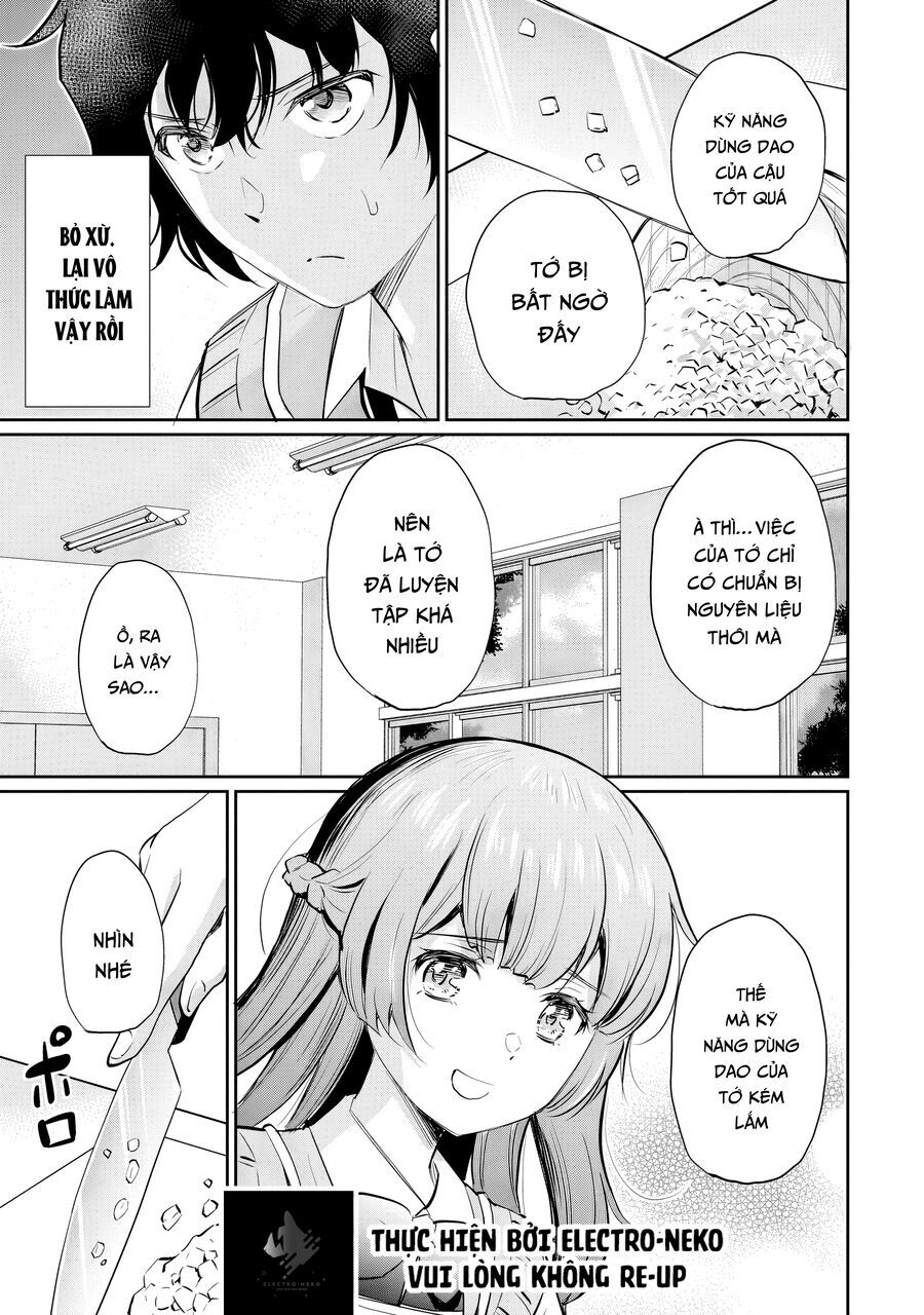 Cô Nàng Idol Đói Bụng Và Anh Chàng Yêu Nội Trợ: Chapter 11.2