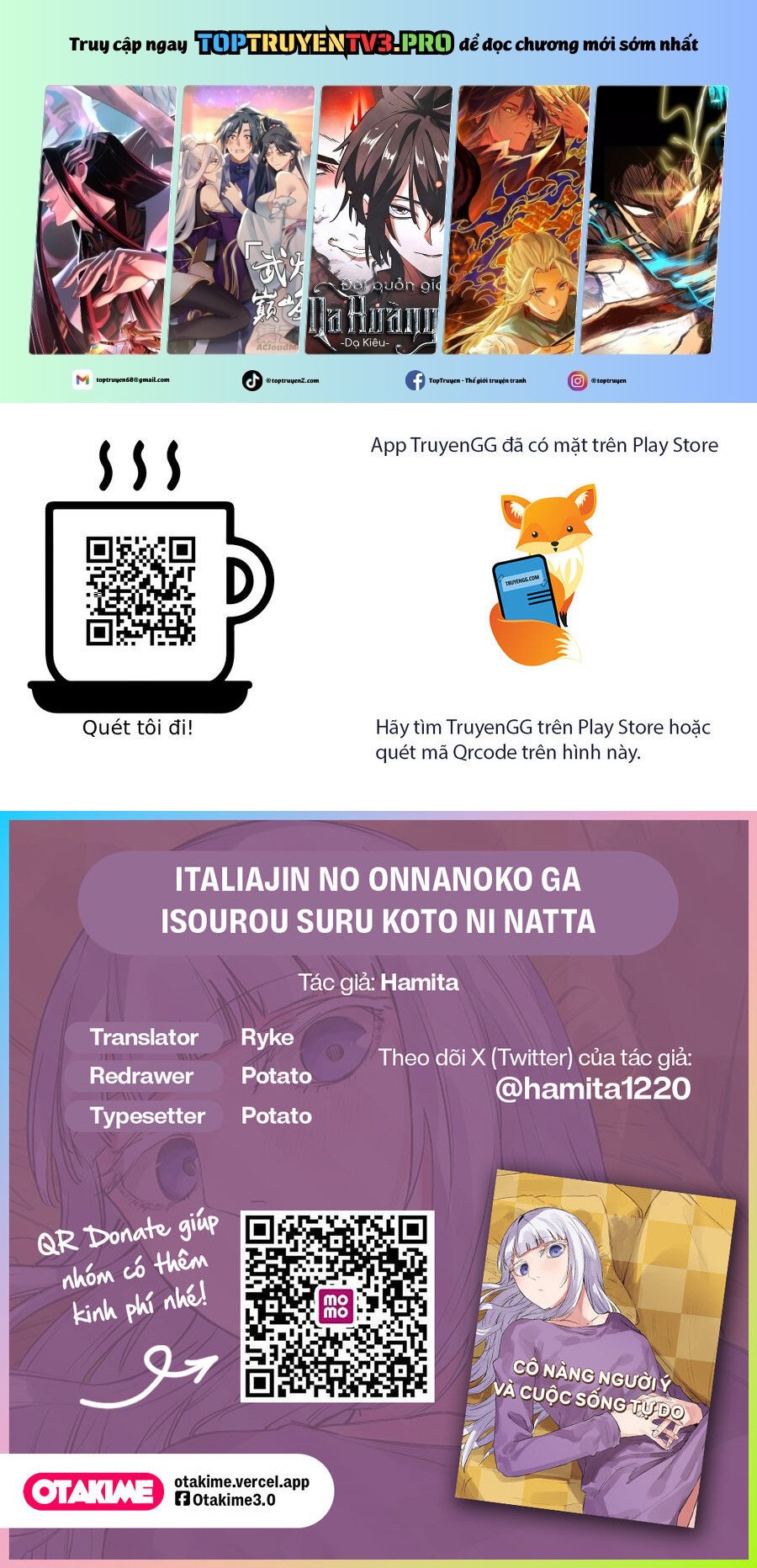 Cô Nàng Người Ý Và Cuộc Sống Tự Do: Chapter 54