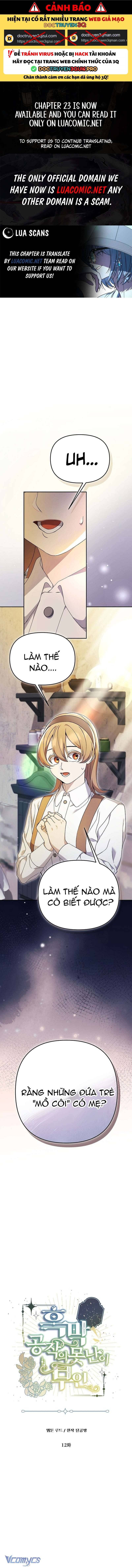 Cô Vợ Xấu Xí Của Công Tước Ám Muội: Chapter 12