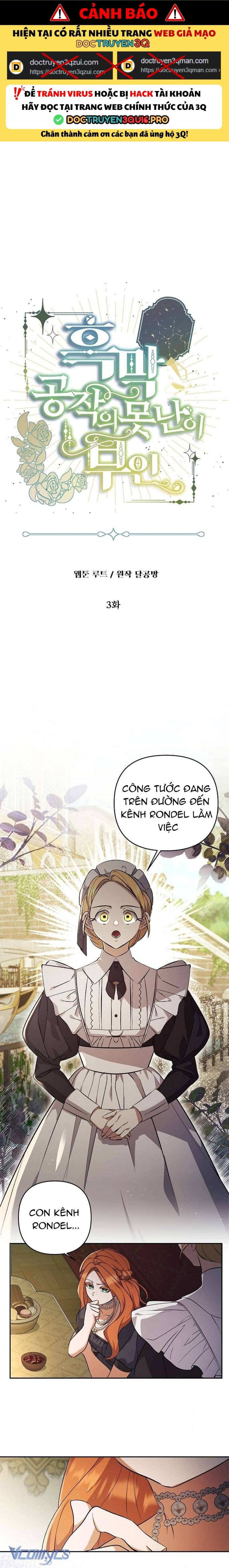 Cô Vợ Xấu Xí Của Công Tước Ám Muội: Chapter 3