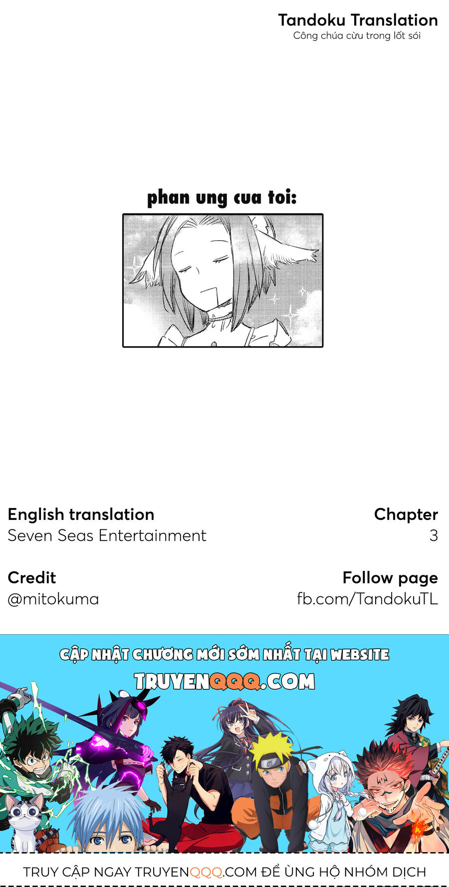 Công Chúa Cừu Trong Lốt Sói: Chapter 3