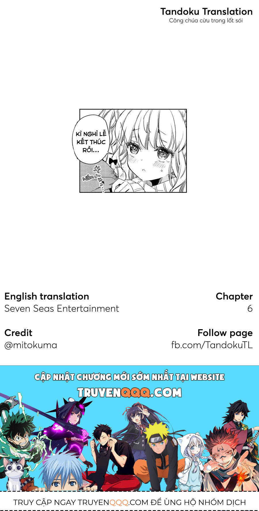 Công Chúa Cừu Trong Lốt Sói: Chapter 6