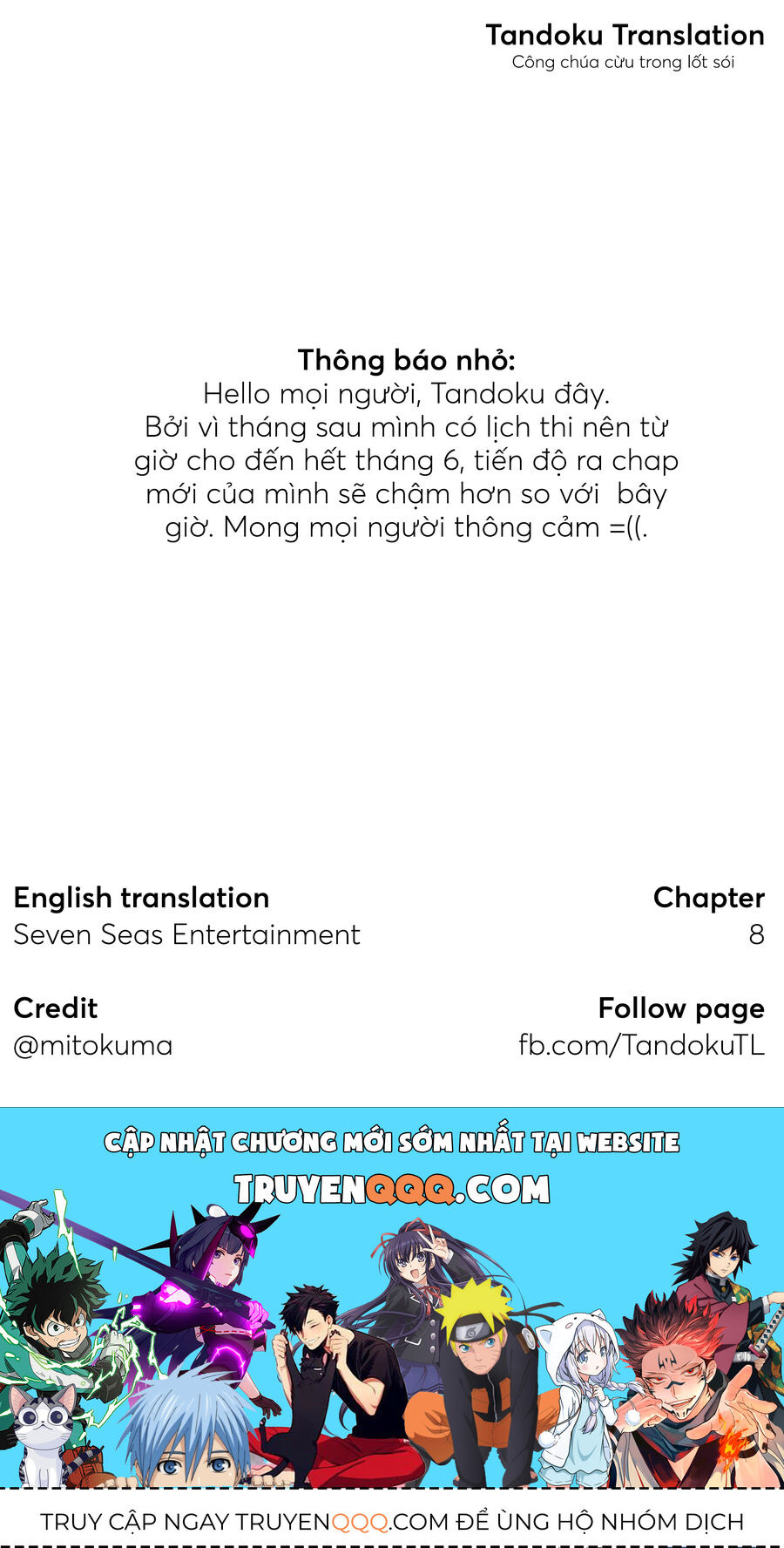 Công Chúa Cừu Trong Lốt Sói: Chapter 8