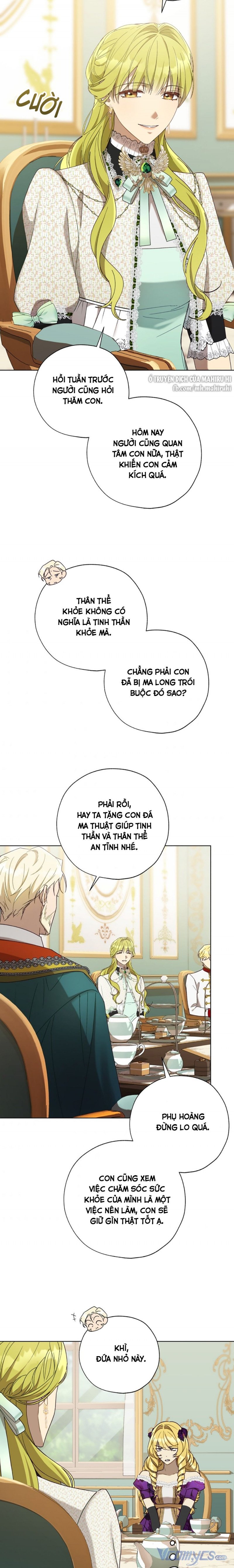 Công Chúa Khắc Ấn Lên Kẻ Phản Nghịch: Chapter 57.5