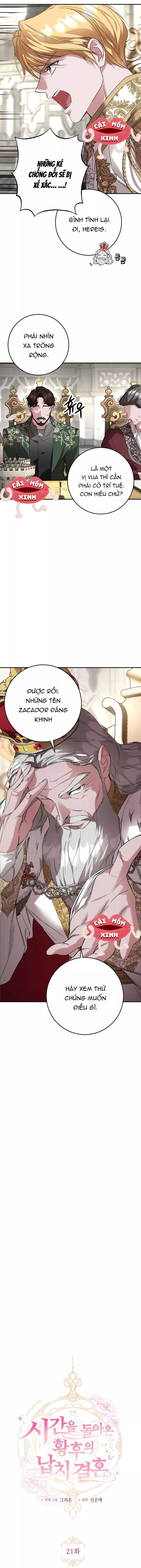 Cuộc Hôn Nhân Bị Bắt Cóc Xuyên Thời Gian Của Hoàng Hậu: Chapter 21