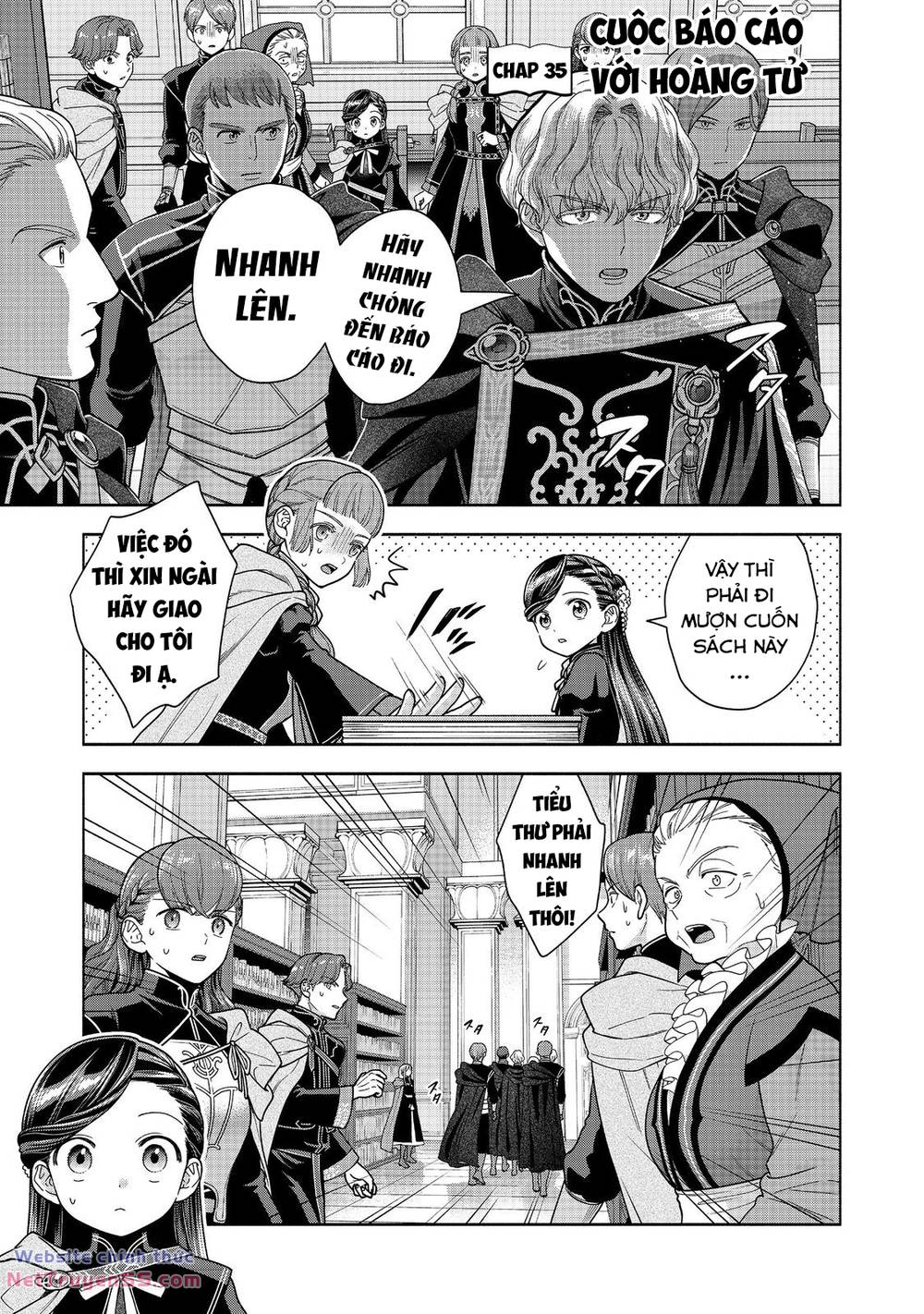 Cuộc Nổi Dậy Của Cô Gái Mọt Sách ~ Tôi Sẽ Làm Mọi Cách Để Trở Thành Thủ Thư ~: Chapter 35