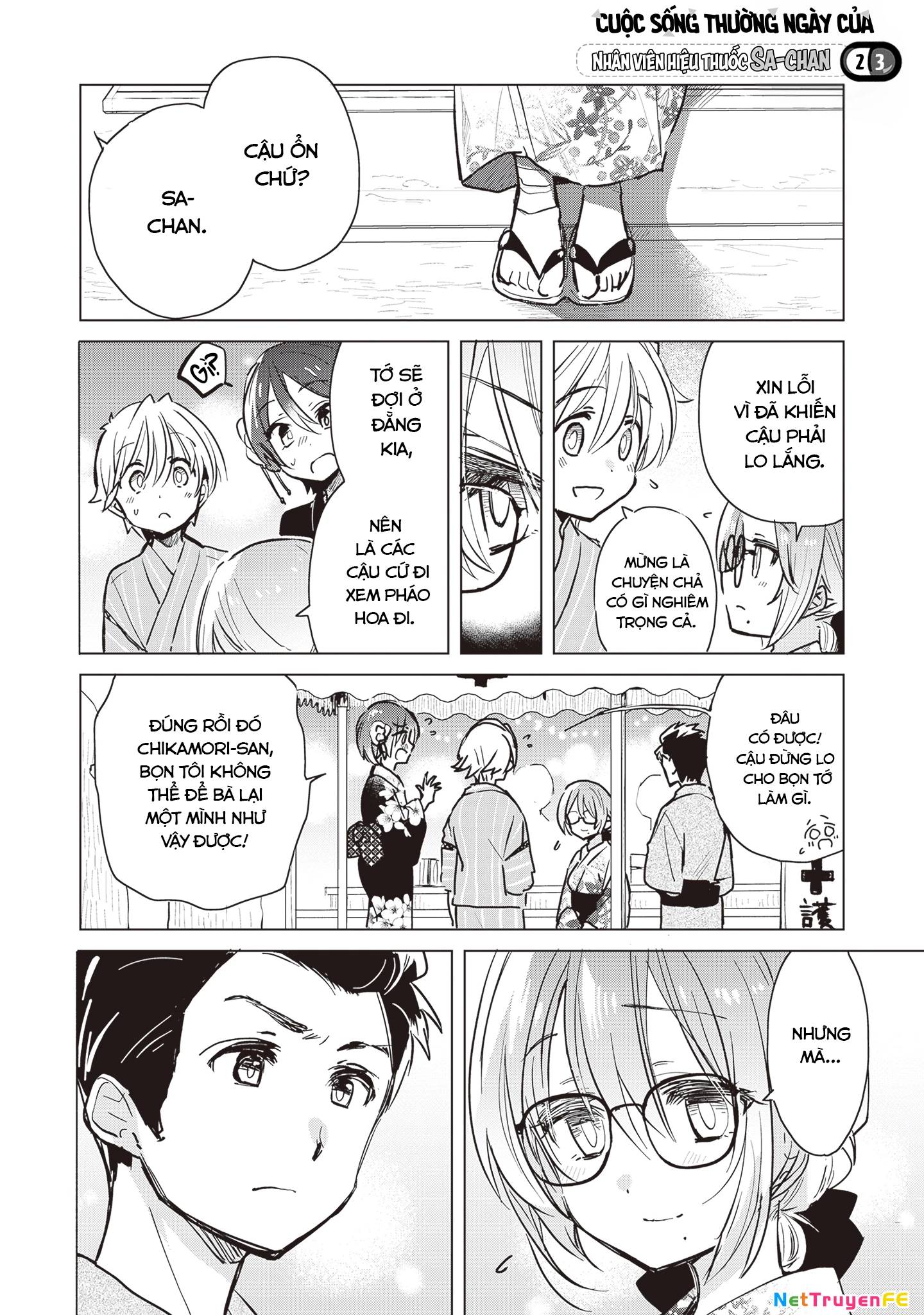 Cuộc Sống Thường Ngày Của Nhân Viên Hiệu Thuốc Sa-Chan: Chapter 23