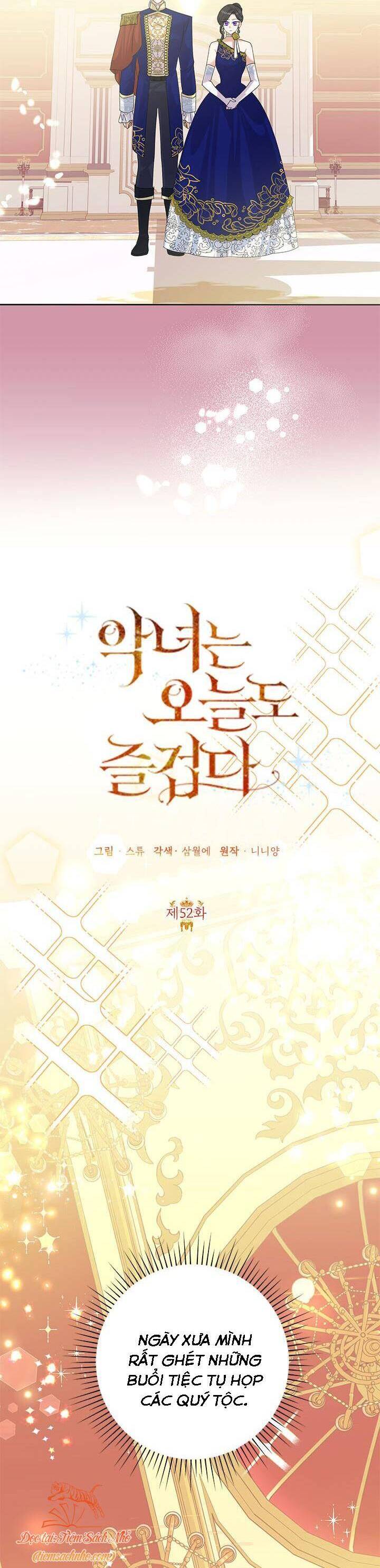 Cuộc Sống Vui Vẻ Của Ác Nữ: Chapter 52