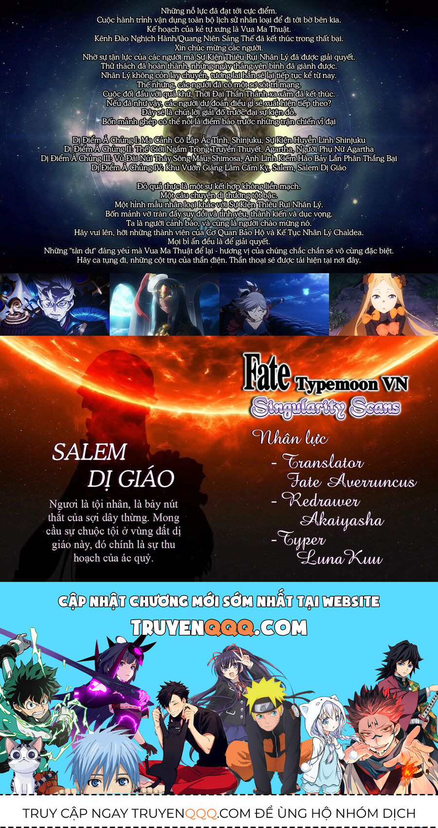 Dị Điểm Á Chủng Iv - Khu Vườn Giáng Lâm Cấm Kỵ Salem - Salem Dị Giáo: Chapter 51