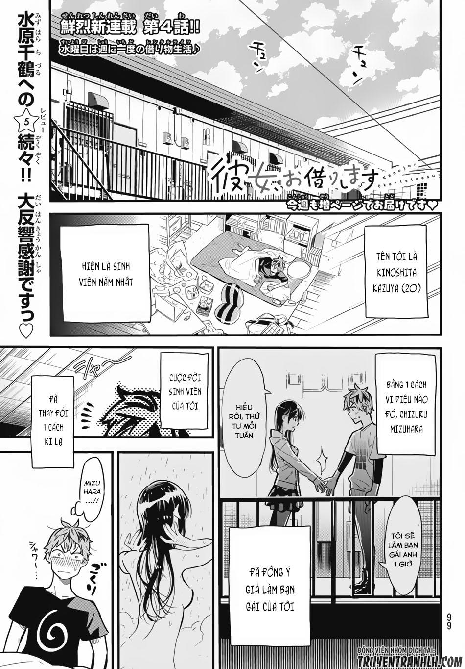 Dịch Vụ Thuê Bạn Gái: Chapter 4