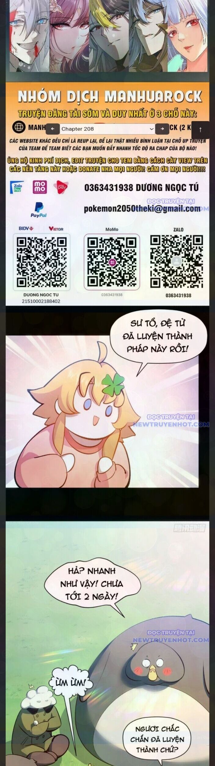 Đỉnh Cấp Khí Vận, Lặng Lẽ Tu Luyện Ngàn Năm: Chapter 208