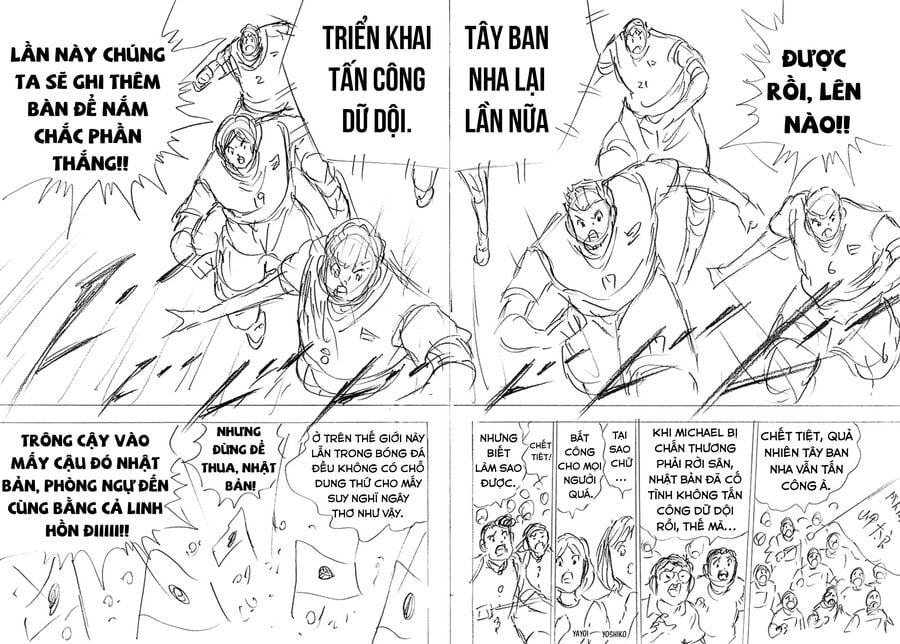 Đội Trưởng Tsubasa - Mặt Trời Mọc - Chung Kết: Chapter 32