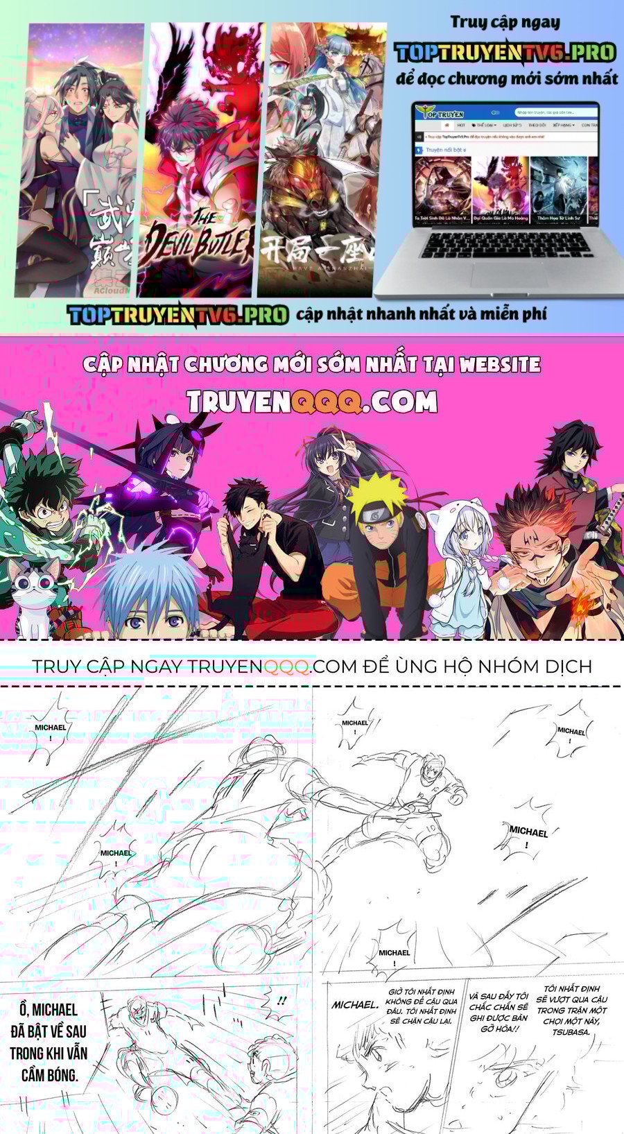 Đội Trưởng Tsubasa - Mặt Trời Mọc - Chung Kết: Chapter 4