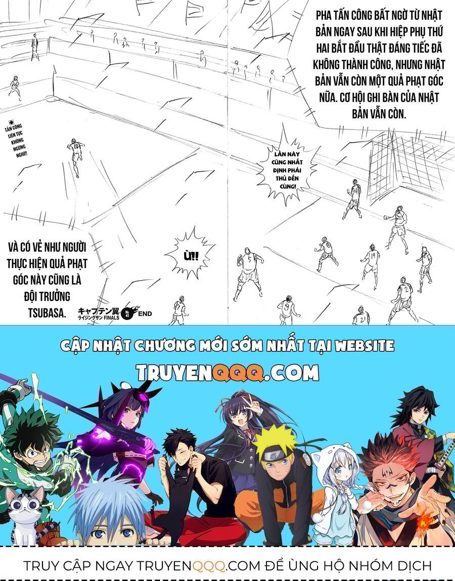 Đội Trưởng Tsubasa - Mặt Trời Mọc - Chung Kết: Chapter 41