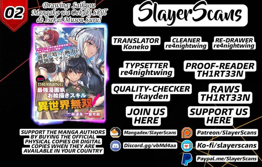 Drawing: Mangaka Mạnh Nhất Với Kỹ Năng Vẽ Tranh Vô Song Tại Dị Giới: Chapter 1