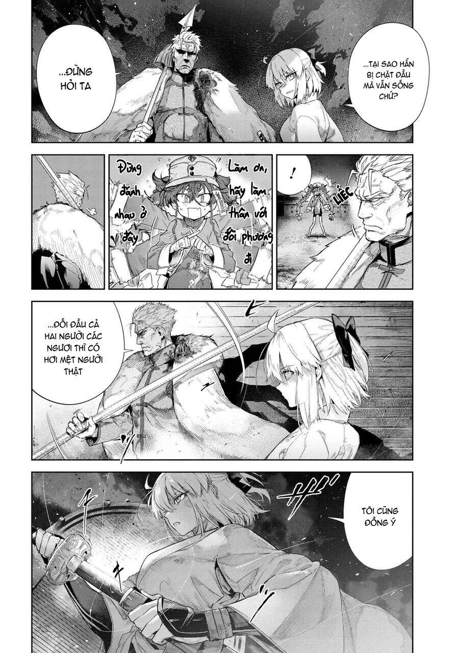 Fate/Type Redline - Truyền Kỳ Về Chén Thánh Đế Đô: Chapter 21.1