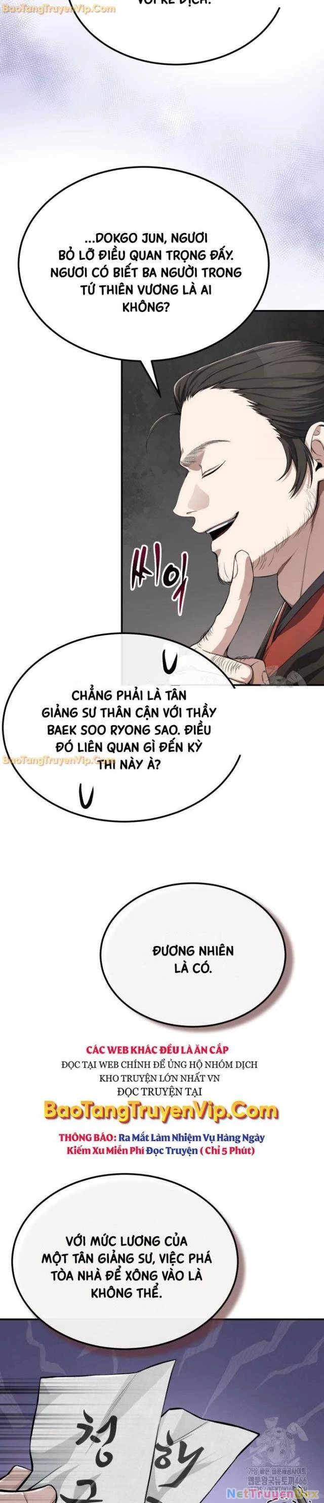 Giảng Sư Đứng Đầu, Baek Sư Phụ: Chapter 102