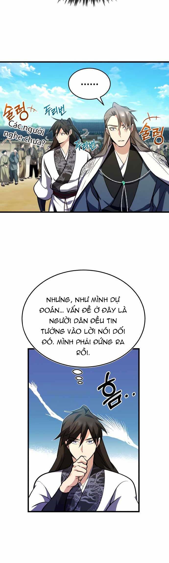 Giảng Sư Đứng Đầu, Baek Sư Phụ: Chapter 2