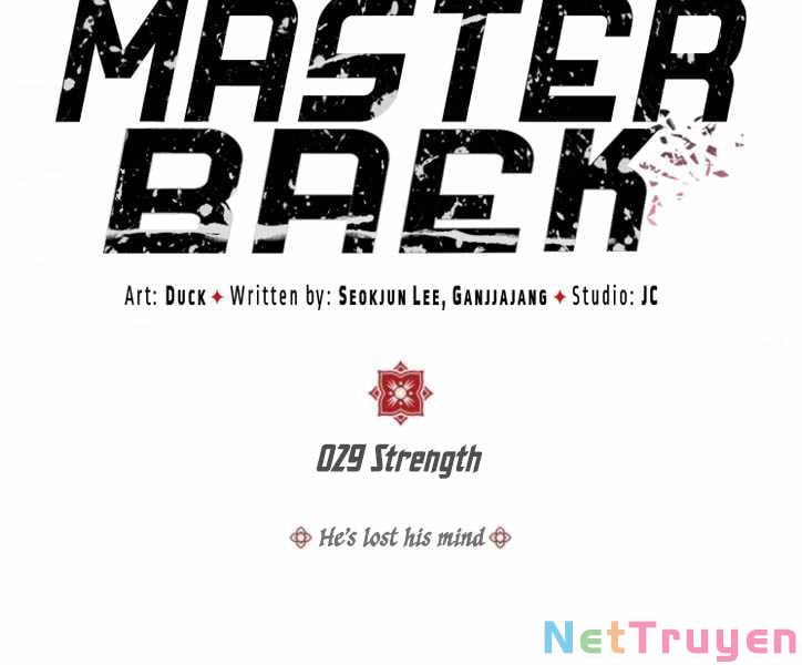 Giảng Sư Đứng Đầu, Baek Sư Phụ: Chapter 29