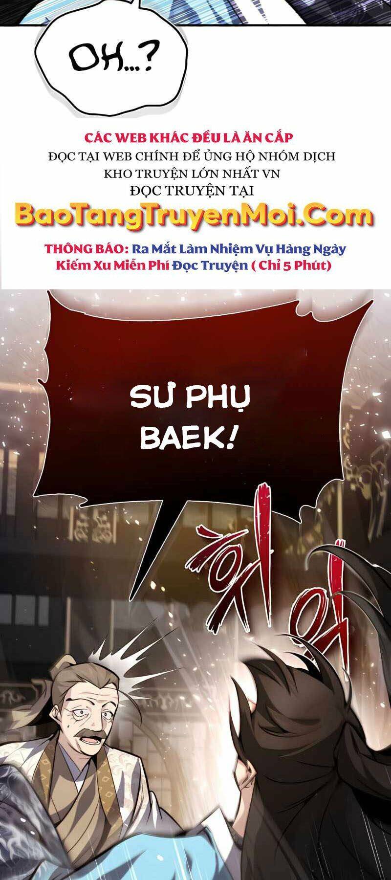 Giảng Sư Đứng Đầu, Baek Sư Phụ: Chapter 34