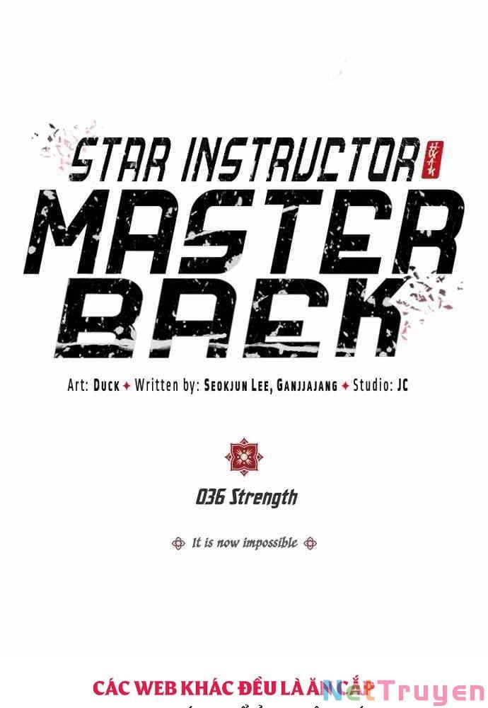 Giảng Sư Đứng Đầu, Baek Sư Phụ: Chapter 36