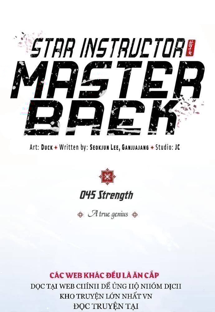 Giảng Sư Đứng Đầu, Baek Sư Phụ: Chapter 45