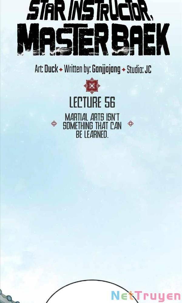 Giảng Sư Đứng Đầu, Baek Sư Phụ: Chapter 56