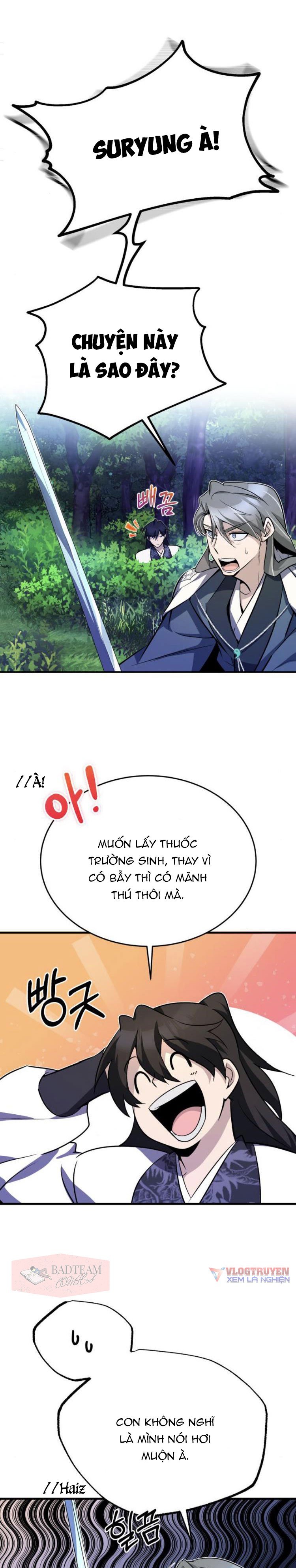 Giảng Sư Đứng Đầu, Baek Sư Phụ: Chapter 7