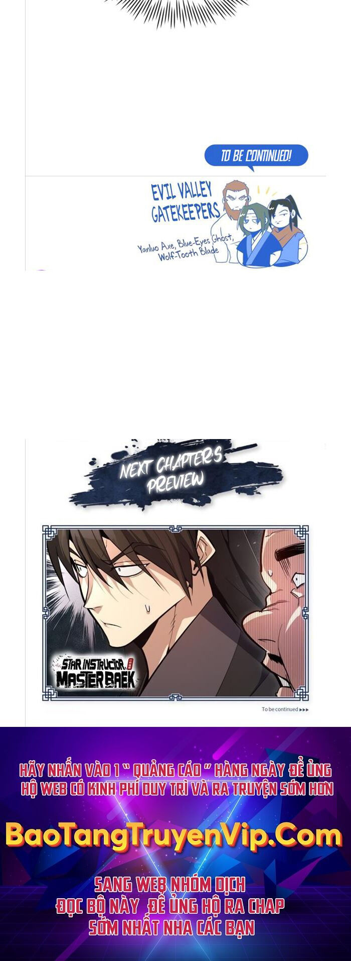 Giảng Sư Đứng Đầu, Baek Sư Phụ: Chapter 74