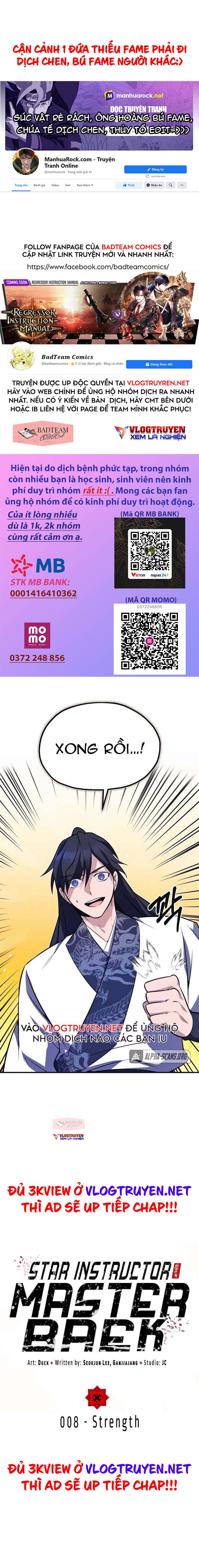 Giảng Sư Đứng Đầu, Baek Sư Phụ: Chapter 8