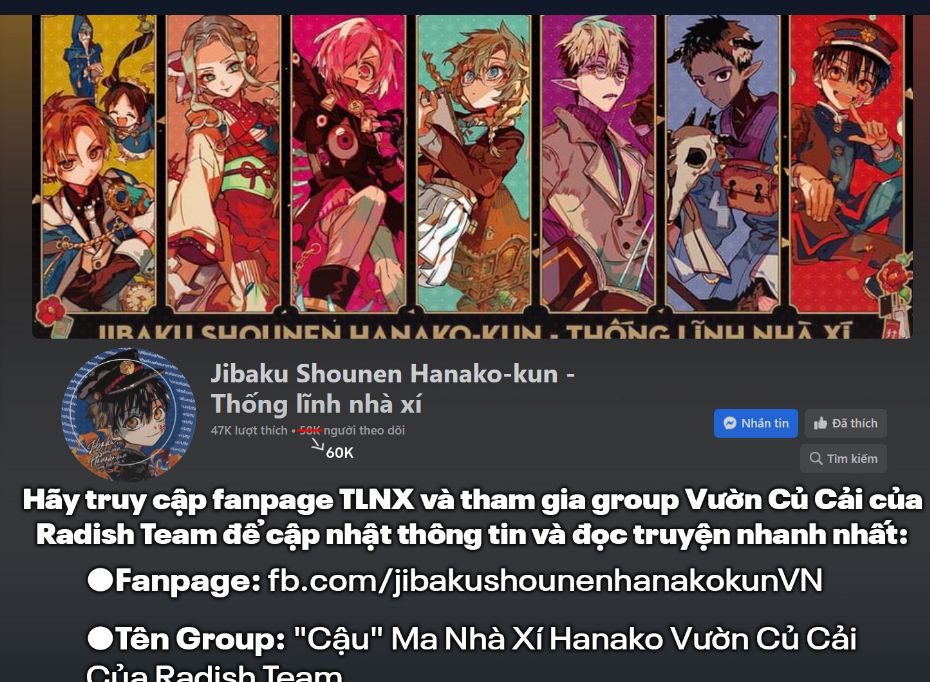 Hanako-Kun Nhà Xí: Chapter 94