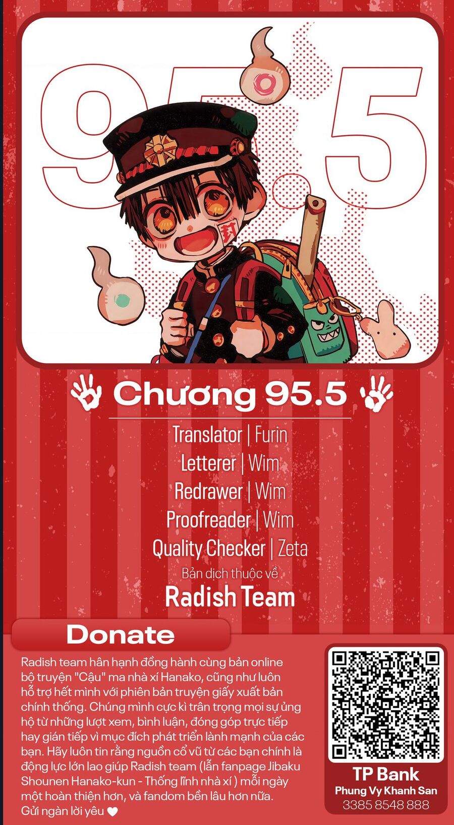Hanako-Kun Nhà Xí: Chapter 95.5