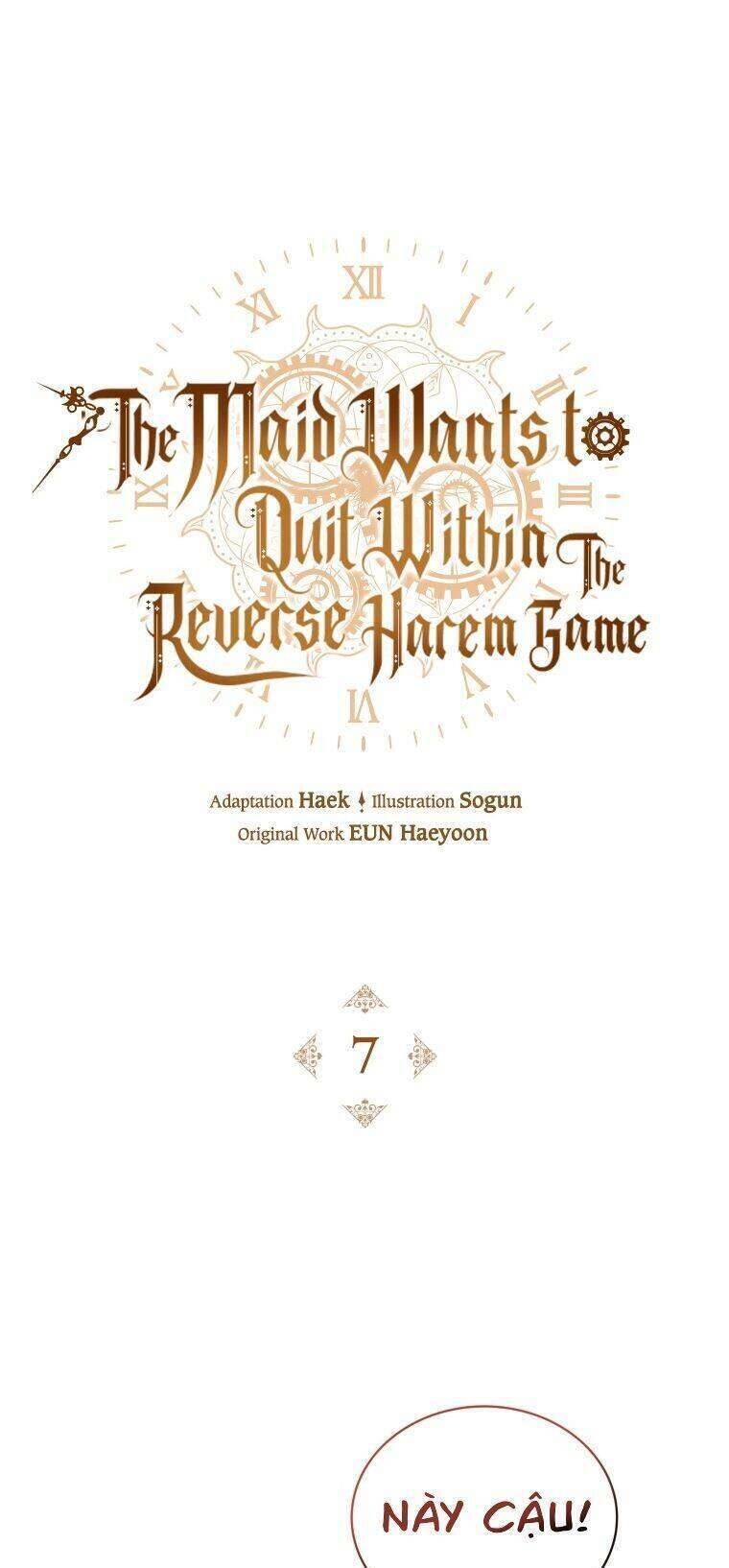 Hầu Gái Trong Trò Chơi Harem Ngược Muốn Nghỉ Việc: Chapter 7