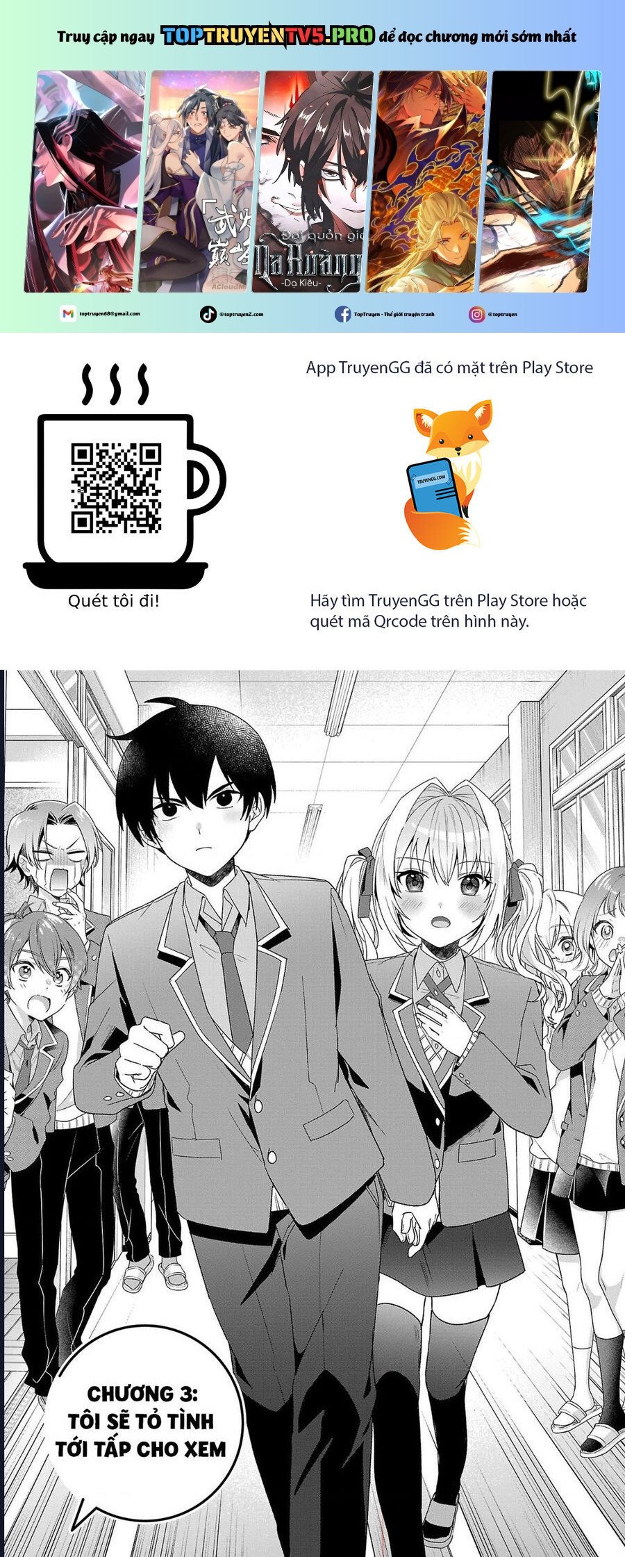 Hãy Dạy Tớ Tình Yêu: Chapter 3