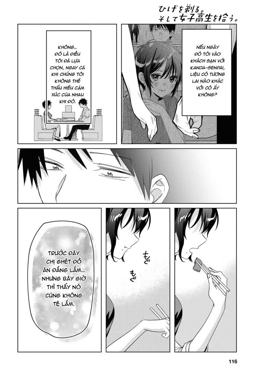 Hige Wo Soru. Soshite Joshikosei Wo Hirou: Chapter 37