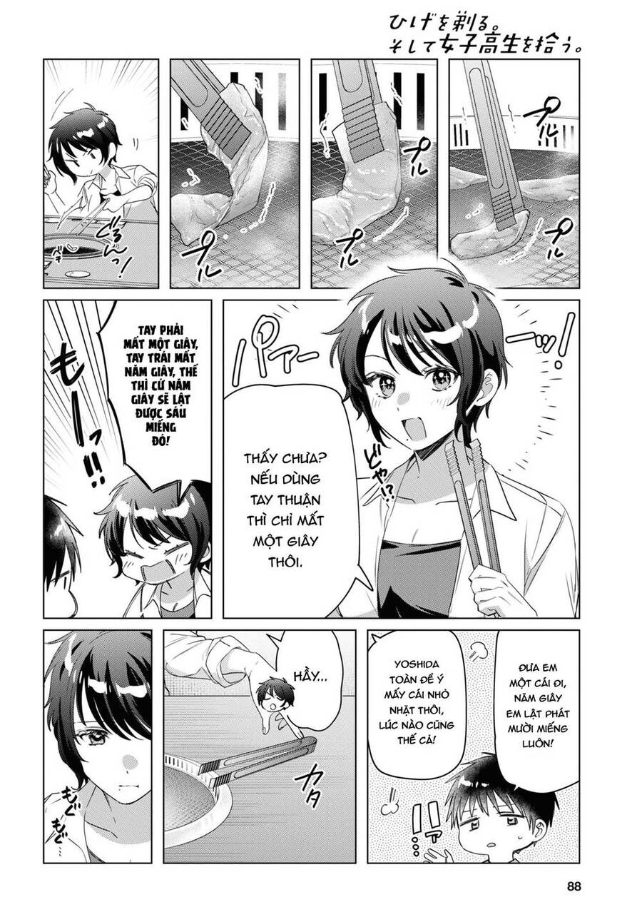 Hige Wo Soru. Soshite Joshikosei Wo Hirou: Chapter 37
