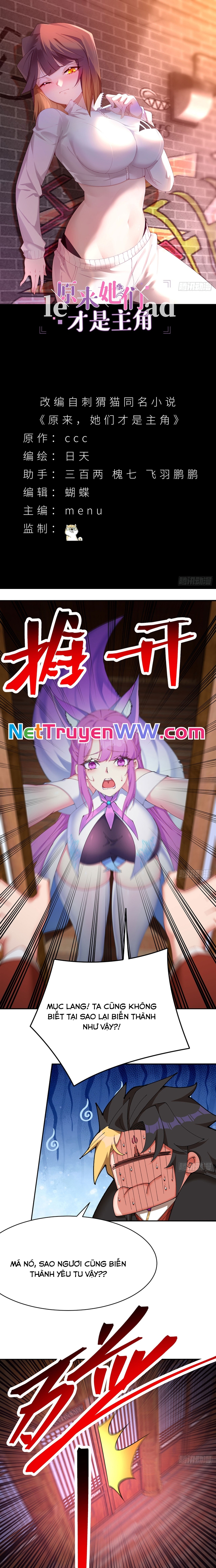 Hóa Ra Các Cô Ấy Mới Là Nhân Vật Chính: Chapter 21